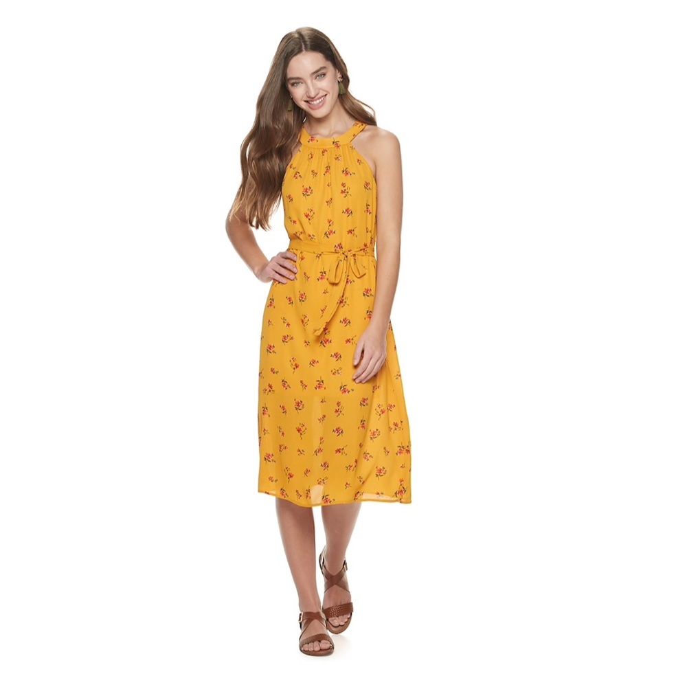 Three Pink Hearts dress Medium